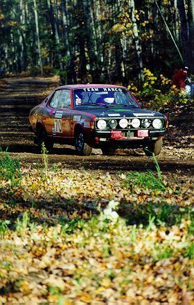 75 Colt at '98 Lake Superior ProRally. Photo by Jerry Winker